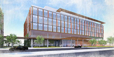 Joe C. Wen & Family Center for Advanced Care rendering